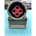 Crouse-Hinds AR642 M72 60A Arktite Receptacle w/ AJA6 Adapter & AJ46 Box