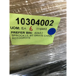 Sprocket, 8T Grate Chain – Roto Grate