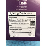 Philips Spot Light 100W (Dimmable Indoor/Outdoor Spot), 1200 Lumens, Lot of 2