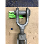 Adjustable Turnbuckle 1-1/2" Thread x 36"-54" Jaw & Eye Galvanized Heavy Duty