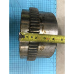 Gear Coupling Half w Hub Bored for Heavy Interference Fit Steel Coupling