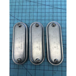 Crouse-Hinds 370-SA, 1" Copper Free Aluminum Conduit Blank Cover - Lot of 3