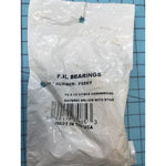 FK BEARINGS F85BY 3 PIECE SINTERED BRONZE RACE SPERICAL ROD (LOT OF 3)