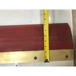 ASGCO 42" Conveyor Belt Cleaner Scraper Assembly Polyurethane Blade 22 LB