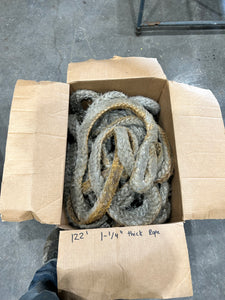 122' 1-1/4" Thick Rope