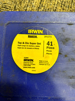 Irwin 41pc Tap & Die Set