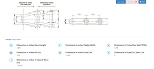 5ft H85 Drag/Mill Chain