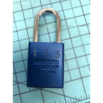 American Lock 1105 Safety Padlock 1-1/2" LOTO Aluminum #123 & #59 Lot of 6