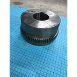Gear Coupling Half w Hub Bored for Heavy Interference Fit Steel Coupling