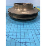 Industrial Cast Iron Pump Impeller 7.375" OD Keyed Bore Replacement Rotor