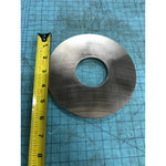 Omega Atomizers OA-48004 Lower Wear Plate 6" OD 2-1/8" Bore 1/4" Thick