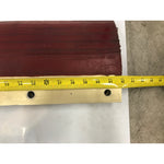 ASGCO 42" Conveyor Belt Cleaner Scraper Assembly Polyurethane Blade 22 LB