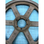 TB Woods 2B15.4 2-Groove V-Belt Sheave 15.75" OD B Section Pulley