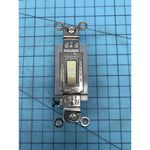 Hubbell HBL1224I 20A 120/277V 4-Way Toggle Switch – Ivory
