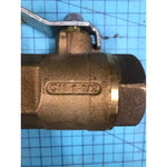 Apollo Conbraco 1-1/2" Brass Ball Valve 600 WOG Full Port FNPT Lever Handle