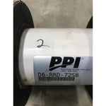 PPI D6-RRD-72SB CEMA D Return Rubber Disc Idler Roller Conveyor Component