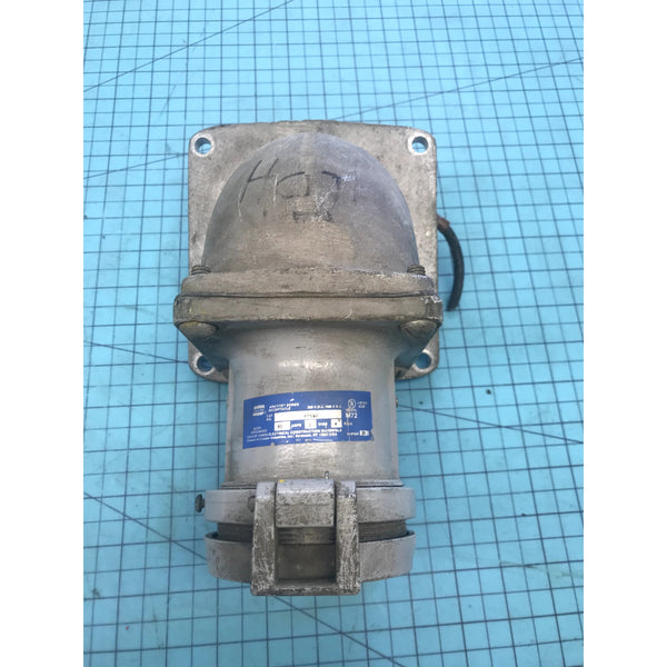Crouse-Hinds AR642 M3 60A Arktite Receptacle w/ AJA6 Angle Adapter 600 ...