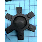 Lovejoy L100 Jaw Coupling 5/8" Bore w/ Spider Insert 2 Hubs L-100