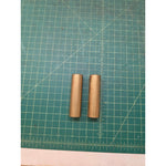 Lot of 5 Tweco No. 4 MBP Welding Cable Connectors Brass Mixed Sizes