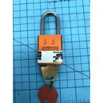 American Lock 1105 Safety Padlock 1-1/2" LOTO Aluminum #33 & #34 Lot of 6