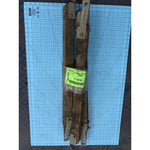 Lot of 3 Utility Pole Crossarm Wood Braces w/ Galvanized Hardware