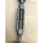 Adjustable Turnbuckle 1" Thread x 19.5"-25.5" Jaw & Jaw Clevis Heavy Duty