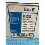 Westinghouse HFD3100 Series C Circuit Breaker 100A 3 Pole 600VAC HFD 65k NEW