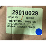 HUB, COUPLING, 2-7/16"ROTARY AIRLOCK SHAFT