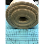 1/8" Gum Rubber Sheet 12" x 30 Ft 40A Durometer Natural Tan Rubber Roll