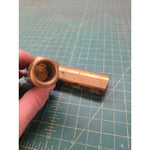 Lot of 5 Tweco No. 4 MBP Welding Cable Connectors Brass Mixed Sizes