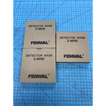 FENWAL DETECTOR 2-WIRE BASE - Lot of 3