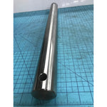 Stainless Steel Slaker Drive End Shaft 2" OD x 23" Long Keyed Industrial Mixer Shaft