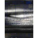 TECO Westinghouse AEHH8N042 XP Electric Motor 2HP 1725RPM 145T