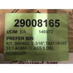 Bushing Kit for 2-3/16" Shaft – Fits Dodge TA2115H Gear Reducer 33.3:1, Full Set