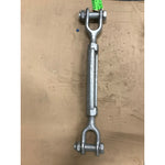 Adjustable Turnbuckle Jaw & Jaw Turnbuckle 31"-43" Adjustable Galvanized Steel
