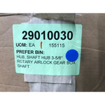 HUB, SHAFT HUB 3-5/8"ROTARY AIRLOCK GEAR BOX SHAFT