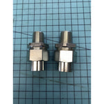Crouse-Hinds, 1/2" Male Conduit, 2-5/8" Length, 1-1/2" Diameter, (LOT OF 2)