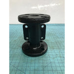 Saunders 1" Type KB Straight Through Flanged Cast Iron Valve Body