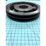 Browning 2B5V90 2-Groove Sheave 9.28" OD 5V Belt Cast Iron Pulley