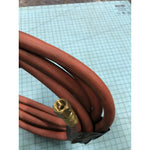 Oxy Acetylene Welding Hose Set Red Fuel & Green Oxygen Hoses w/ Brass Fittings