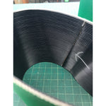 Habasit Green Endless Conveyor Belt 4-3/8" Wide Industrial Transfer Belt