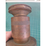 Powhatan Nozzle No. 464 Brass Fire Hose Tip, lot of 2