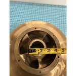Industrial Bronze Pump Impeller 1st Stage Impeller Keyed Bore Pump Rotor