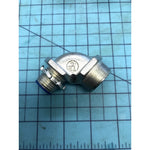 Thomas & Betts 5252 1/2" 90° Liquid Tight Conduit Connector LOT of 4 (No Nuts)