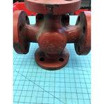 Nordstrom 200-CWP 1" 4-Way Lubricated Plug Valve Flanged Industrial Valve