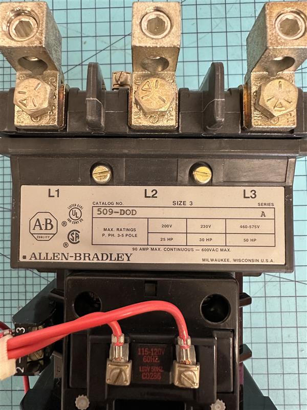 Allen-Bradley 509-DOD Starter