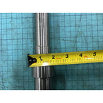OEM Precision Gear Reducer Output Shaft 13" Long 2" Flange Keyed Steel