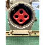 Crouse-Hinds AR642 M3 60A Arktite Receptacle w/ AJA6 & AJ46 Box NO COVER