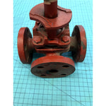 Nordstrom 200-CWP 1" 4-Way Lubricated Plug Valve Flanged Industrial Valve