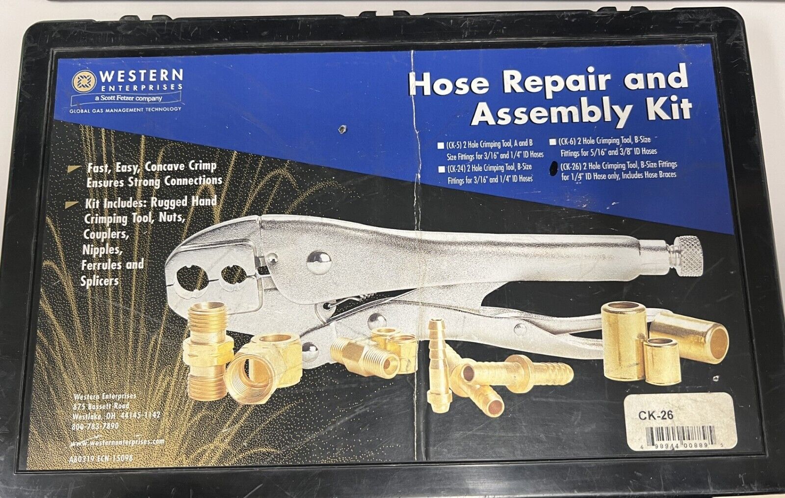 Western Enterprises Hose Repair & Assembly Kit